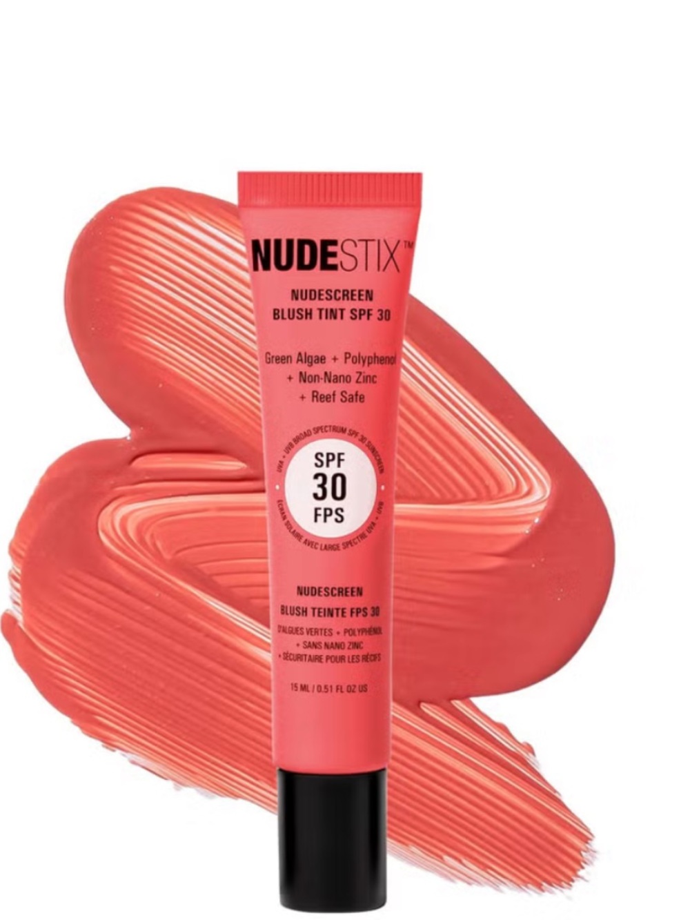 Nudestix Nudeskin Cream Blush Tint SPF 30 in Strawberry Sunburst BNIB